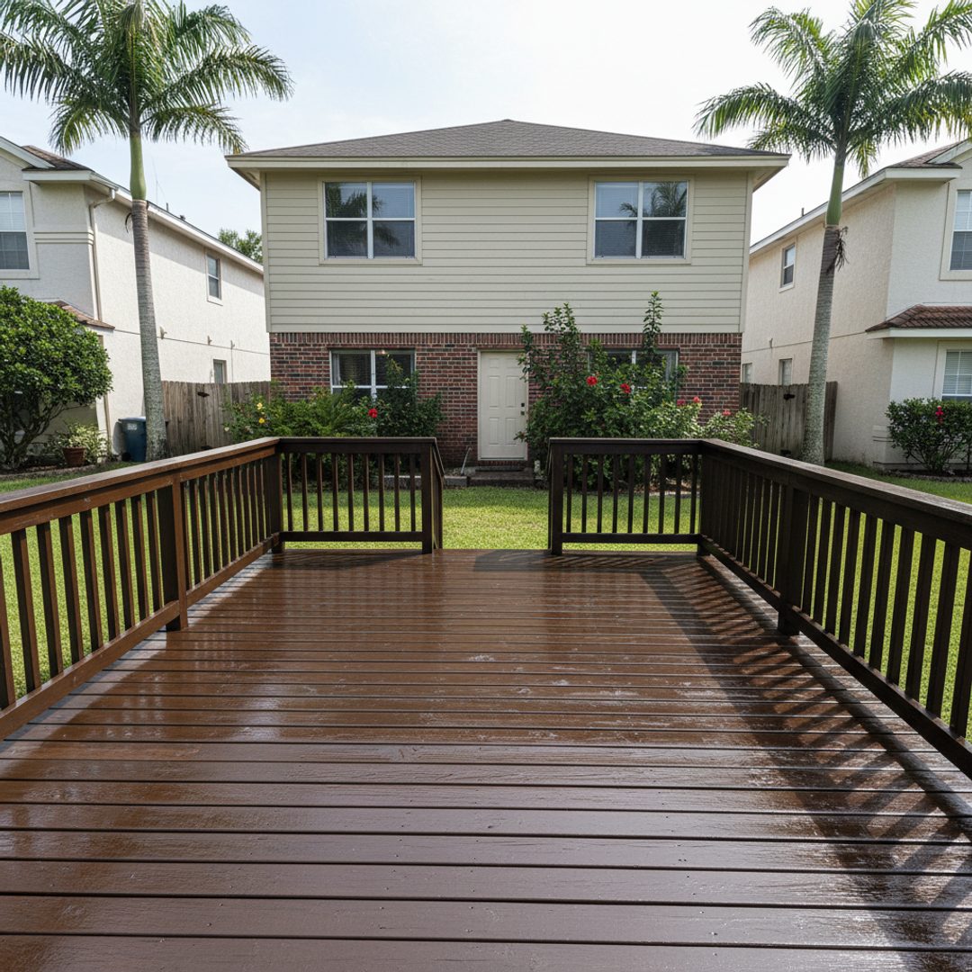 Western Deck Company completed project