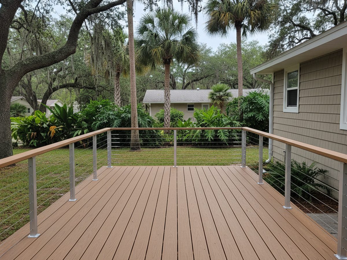 Deck Railing Installation & Repair completed by Western Deck Company in Poinciana, FL