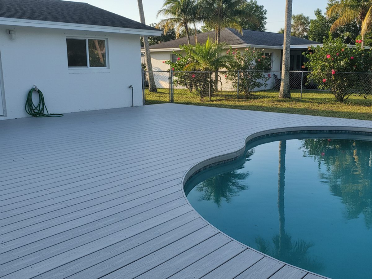Deck Resurfacing completed by Western Deck Company in Auburndale, FL