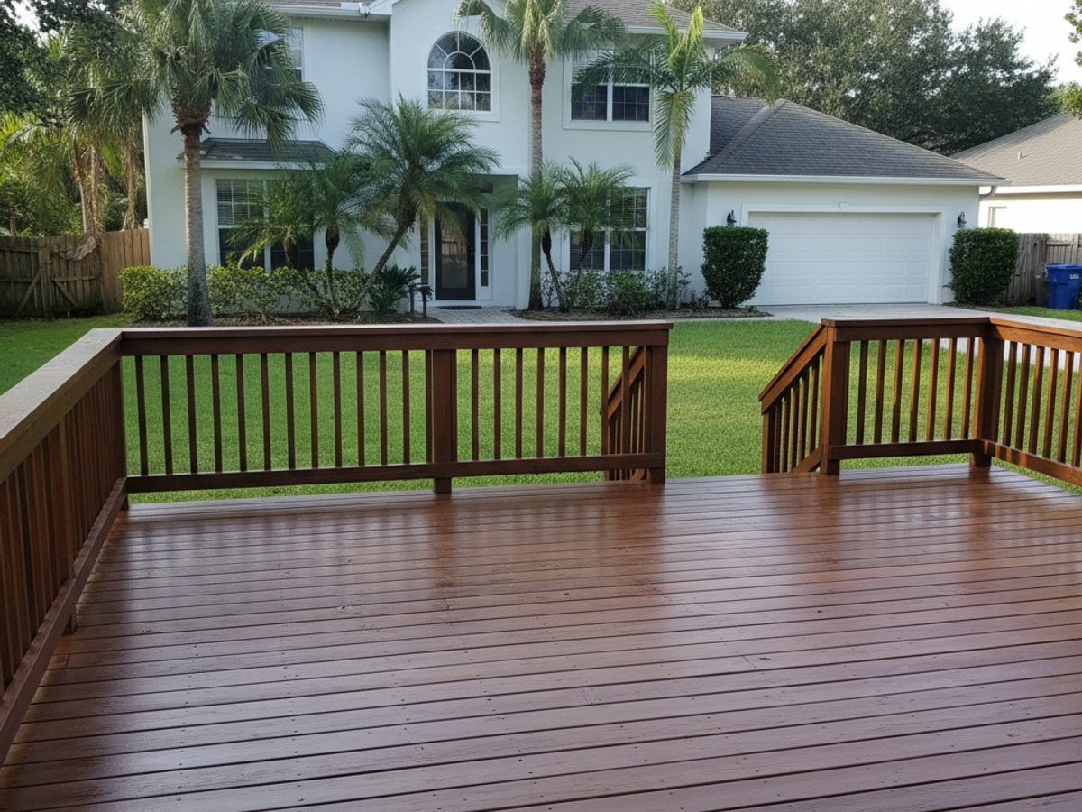 Deck Board Replacement completed by Western Deck Company in Haines City, FL