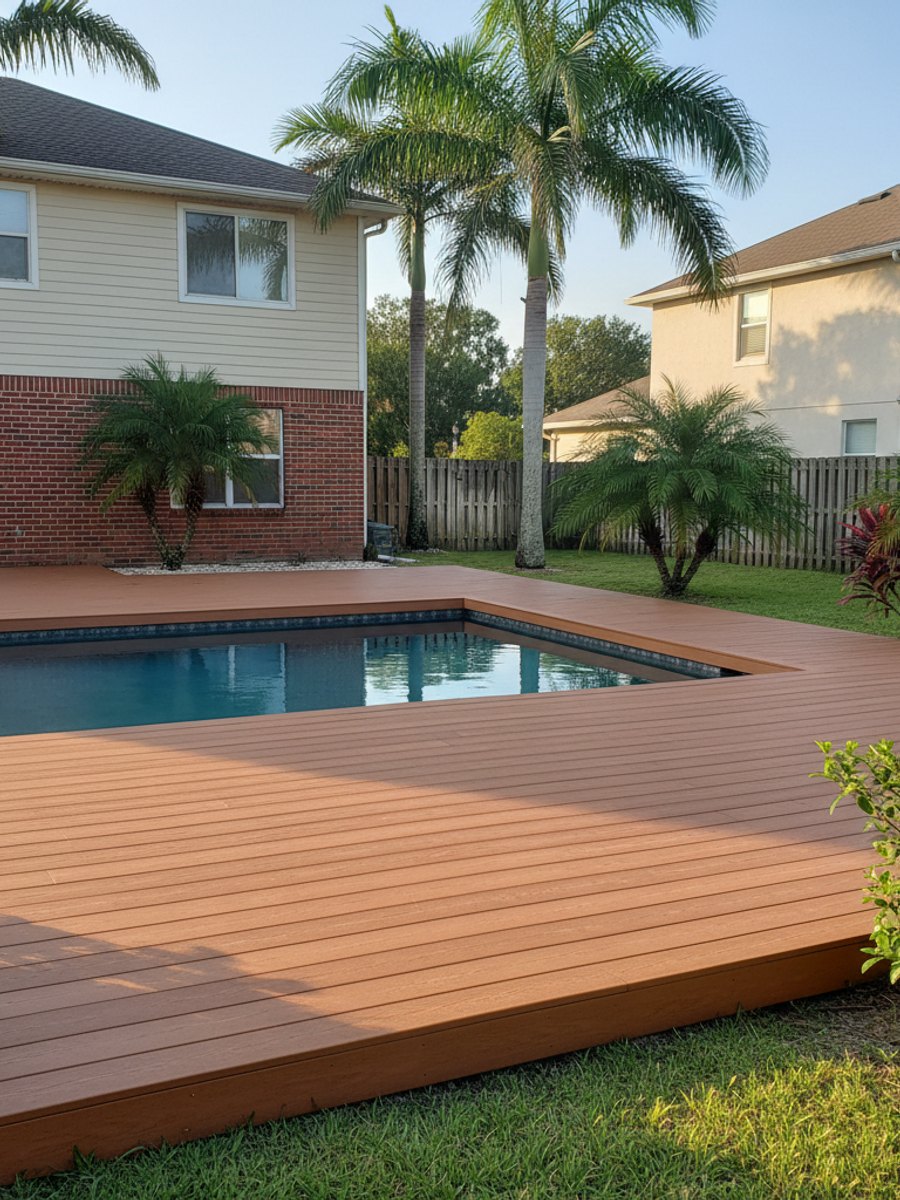 Deck Railing Installation & Repair completed by Western Deck Company in Lakeland, FL