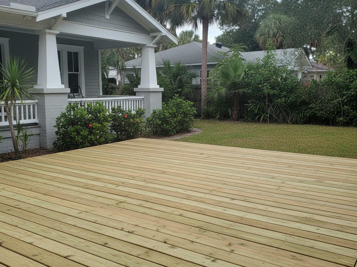 Deck Board Replacement completed by Western Deck Company in Winter Haven, FL