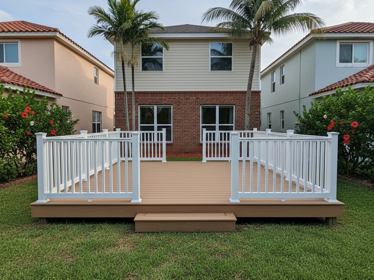 Deck Resurfacing completed by Western Deck Company in Poinciana, FL