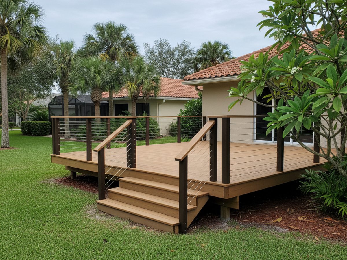 Deck Repair completed by Western Deck Company in Dundee, FL
